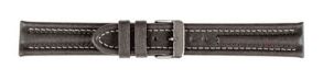 Falkenlund Deluxe Beco 24mm Watch Strap Arizona Sport Grey Steel Buckle 6821424S 