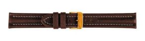Falkenlund Deluxe Beco 20mm Watch Strap Arizona Sport Brown Gold Buckle 682220G