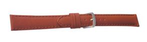 Falkenlund Deluxe Beco Watch Strap Medio XL Brown Calf Leather 22mm Stainless Steel Buckle 694922S 
