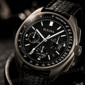 Bulova Lunar Pilot chronograph - Apollo 15 edition kvartsur med månelandingshistorie 45mm 