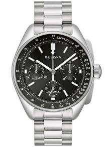 Bulova Lunar Pilot chronograph Apollo 15 edition med ekstra lærrem | 96K111