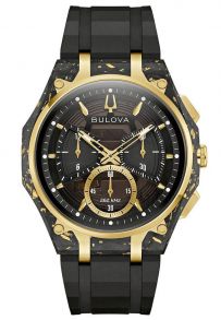 Bulova Curve Forged Carbon 98A328 