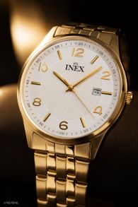 Inex Mens Golden White 38mm 