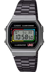 Casio UNO™ Vintage Digital Watch Wild Card Edition | A168WEUC-1AER