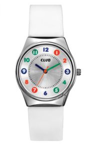 Club Children White Silver 32mm