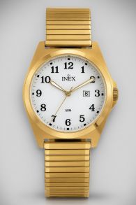 Inex Mens Golden Classic 39mm 
