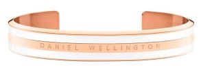 Daniel Wellington Classic Satin White Rose Gold Bracelet DW00400005 - Medium 