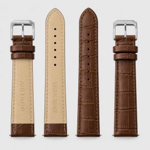 Aistrup Classic 78 Spare Strap Brown-Silver 20mm 