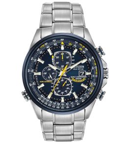 Citizen Blue Angels Eco-drive kronograf | Radiostyrt verdenstidsur med perpetual kalender | AT8020-54L