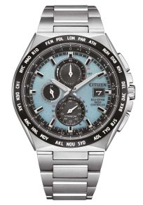 Citizen Eco-Drive radiostyrt verdenstidsur i supertitanium med H800 urverk | AT8238-84M 