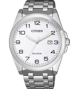Citizen Eco-Drive klassisk herreur i stål med E111 urverk og safirkrystall | BM7108-81A