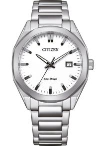 Citizen Eco-Drive unisex klokke i stål med E111 urverk og åttekantede former | BM7620-83A