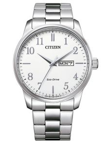 Citizen klassisk herreur med Eco-Drive og stållenke | BM8550-81A