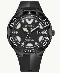 Citizen Promaster dykkerklokke i svart spesialutgave med Eco-Drive og 200m vanntetthet | BN0235-01E