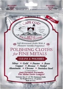 Poleringsklut til polering av klokker og smykker - Cape Cod Polishing Cloth