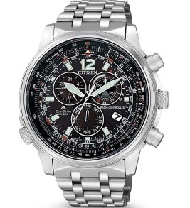 Citizen Promaster Sky Eco-Drive herreur med radiostyring og kronograf | CB5860-86E