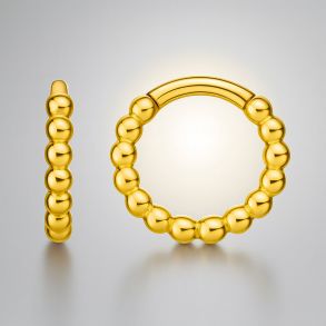 Carrie Taylor Beaded Mini Hoop CTJ23 