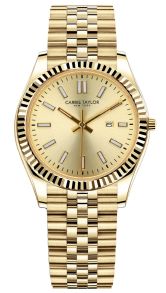 Carrie Taylor 32mm Golden Classic Date Sapphire CTW501