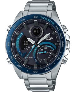 Premium Edifice kronografklokke med Bluetooth og solcellekraft | ECB-900DB-1BER