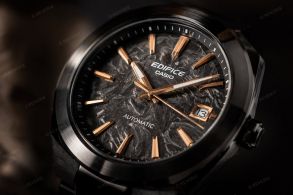 Casio Edifice Black Carbon Sapphire Automatic 38mm 