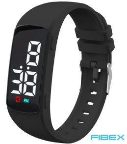 Profesjonell medisinpåminner svart diskret modell | FIBEX15V3BLACK