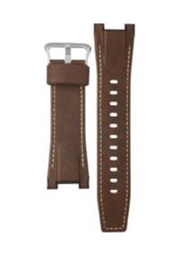 Casio Brown Leather Strap 10540150 for Casio GST-W130L 