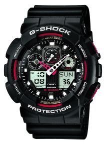 Grip din daglige dose av adrenalin med - Casio GA-100-1A4ER
