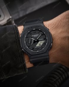 Militærgrad G-SHOCK med svart Carbon Core Guard og Cordura-reim 