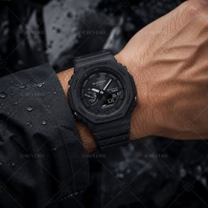 Solcelledrevet Casio G-SHOCK med Carbon Core Guard og 200M vannbestandighet 45mm 