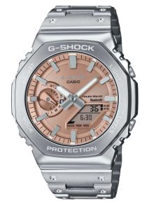 Full Metal Copper G-SHOCK med solcelle, Bluetooth og premium åttekantet design | GM-B2100AD-5AER