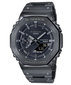 G-SHOCK full metal i svart IP-design med solcelle og Bluetooth, 200M vannmotstand | GM-B2100BD-1AER