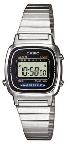 Petite digital dameklokke med klassisk design | LA670WEA-1EF