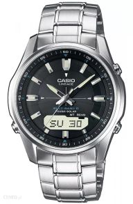 Radiostyrt klokke med safirglass og elegant design | LCW-M100DSE-1AER