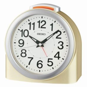 Seiko Alarm Clock Quite Sweep Second Hand QHE211G 