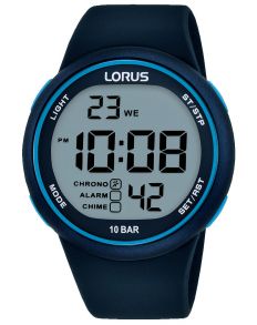 Lorus Mens Blue Sports Digital 44mm 