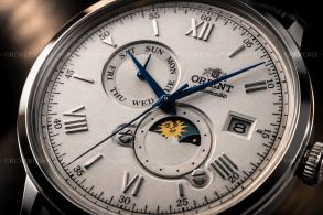 Orient automatisk herreklokke med månefase 41mm 