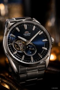 Orient Mens Automatic Blue Steel Sapphire 42mm 