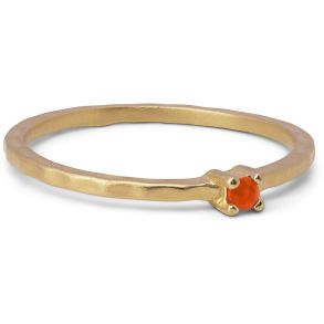 Enamel Live Orange Chalcedony 
