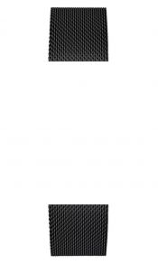 Mesh Black Strap for Skagen SKW6886 20mm 566480 