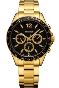 Spartos Golden Black Classic 45mm