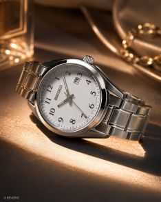 Seiko Womens Classic White Sapphire Petite 30mm