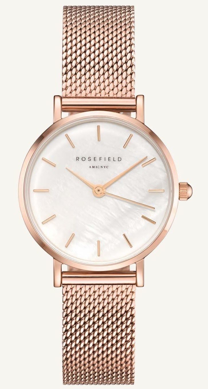 Rosefield Small Edit White Rose Gold 26mm 26WR-265