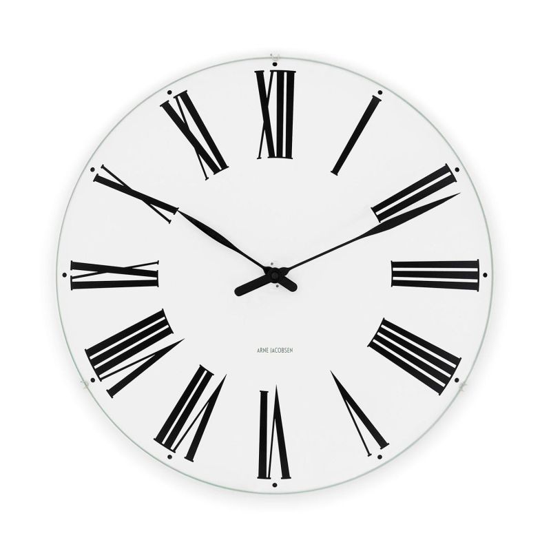 新品 ARNE JACOBSEN wall clock 21cm Arne Jacobsen Roman Wall Clock 21 cm 43632 - RIP