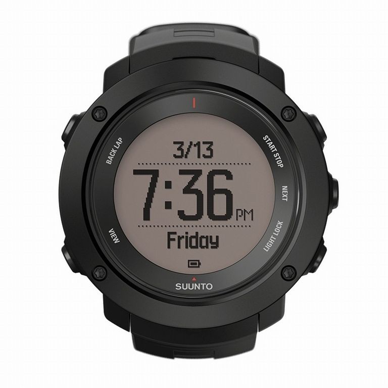 Suunto Ambit3 Vertical Black Sort sportsklokke med GPS og Bluetooth