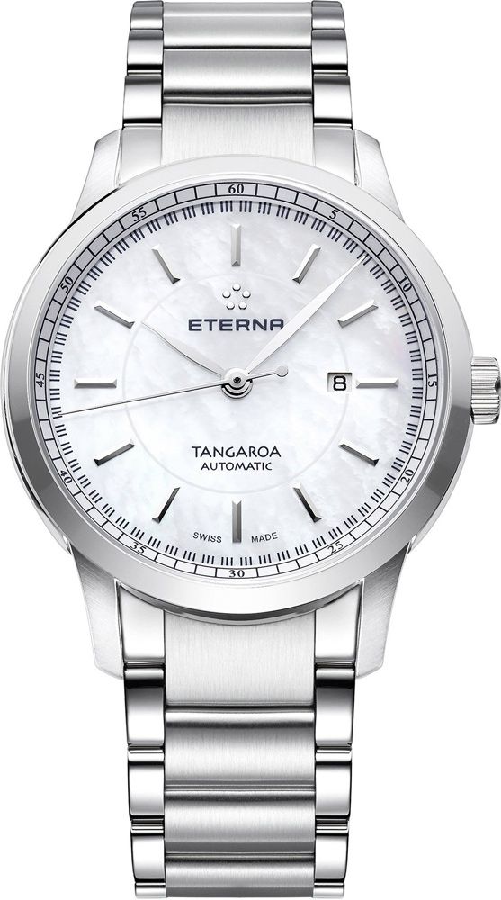 Bracelet Métal Acier Inoxydable Pour Montre Eterna Kontiki Tangaroa - Modèle 2947 - Occasion - Fabriqué En Suisse