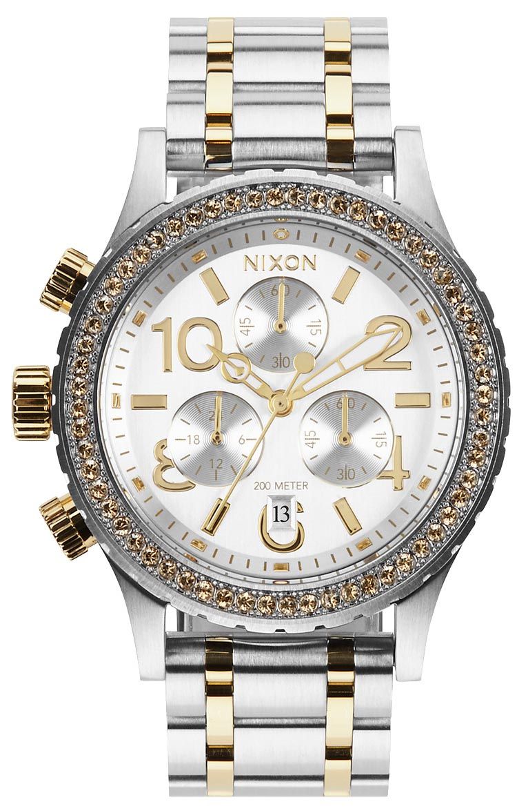 Nixon 38-20 Chrono Silver / Gold A404-1921 - RIP