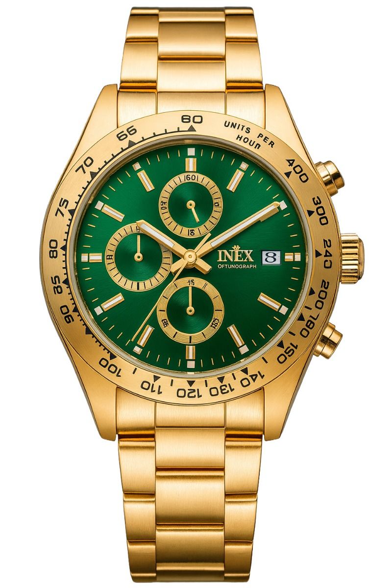 Inex Mens Sport Gold Green A69534-1D12I A69534-1D12I