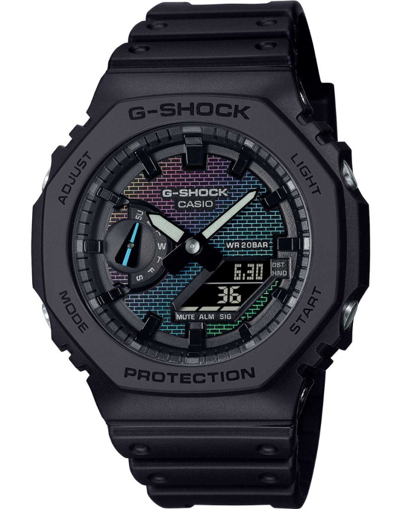 Casio G-Shock Rainbow Brick Wall Edition GA-2100RW-1AER GA-2100RW-1AER