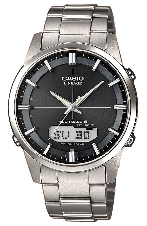 Titanium solcelleur | Casio Lineage Wave Ceptor med presis tidtakning Titanium solcelleur | Casio Lineage Wave Ceptor med presis tidtakning