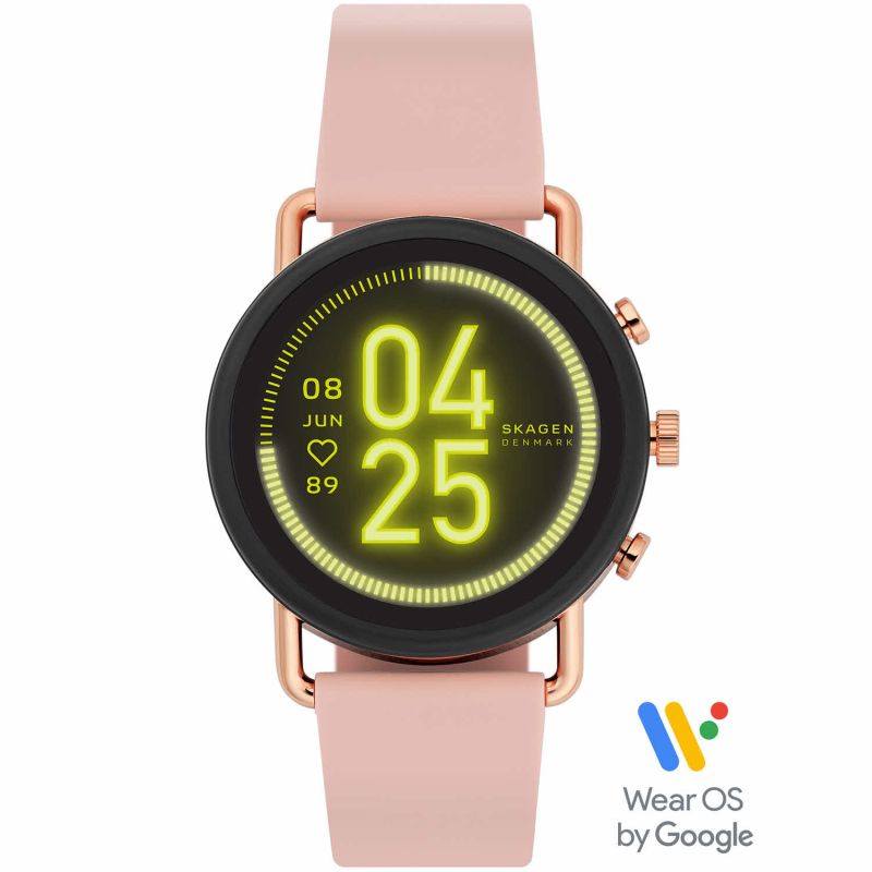 Skagen Falster Pink Silicone SKT5205